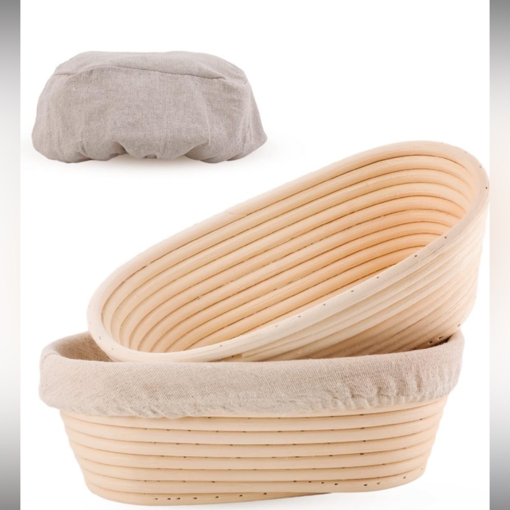 Bread Proofing Baskets with Liner (set of 1)